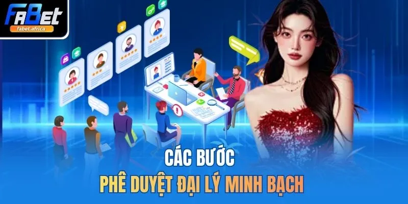 Đại Lý FABET 3 Các bước phê duyệt đại lý minh bạch